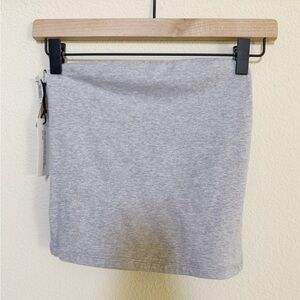 NWT Aritzia TNA Virginia Waist Gray Tube Top Small